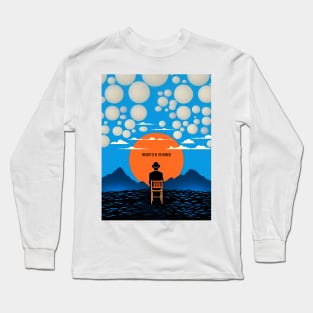 Tranquility - Contemplation: "Forever is in the Moment" Long Sleeve T-Shirt